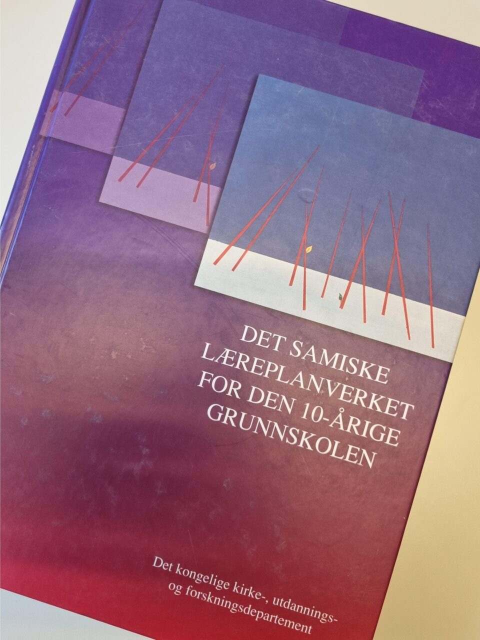 Bilde av det samiske læreplanverket for den 10-årige grunnskolen