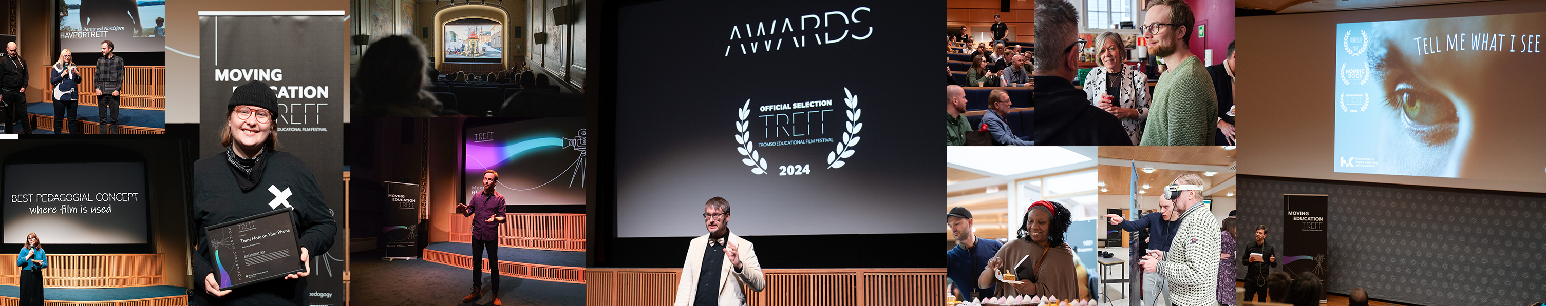 Some pictures from TREFF 2024 (Tromsø Educational Film Festival)