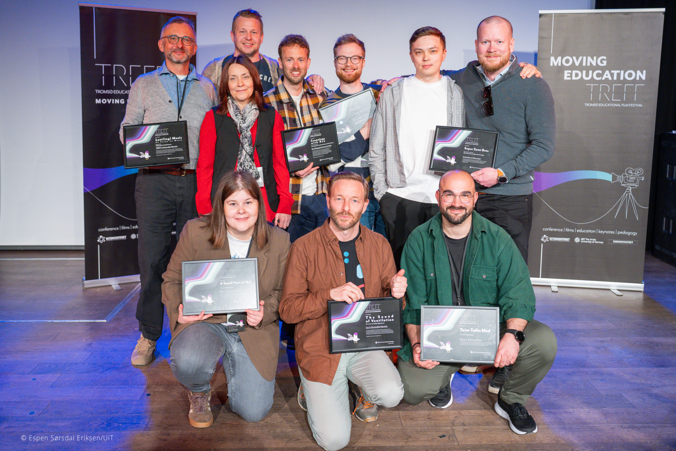 Winners at the TREFF award 2026