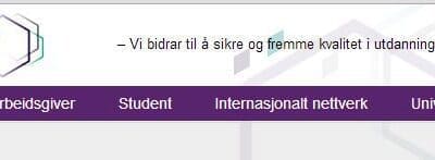 NOKUT lyser ut utdanningskvalitetsprisen 2014